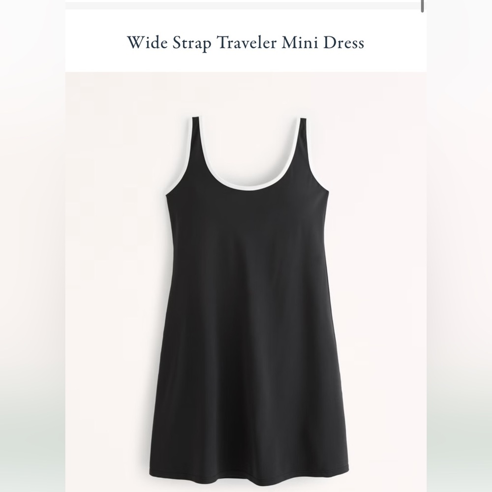 Abercrombie Wide Strap Traveler Mini Dress size medium tall
